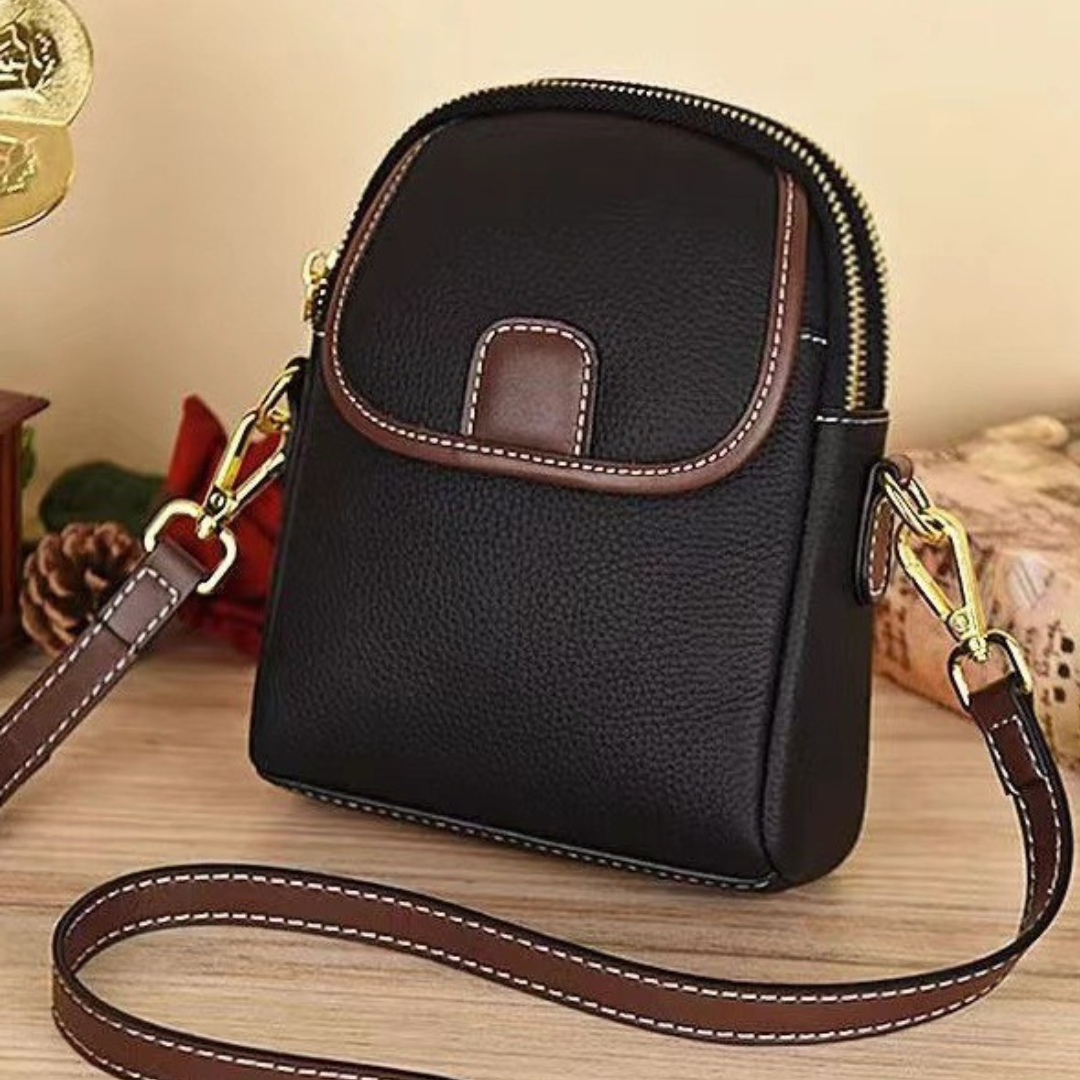 Bolsa de Ombro Luxury Original: Feita em Couro