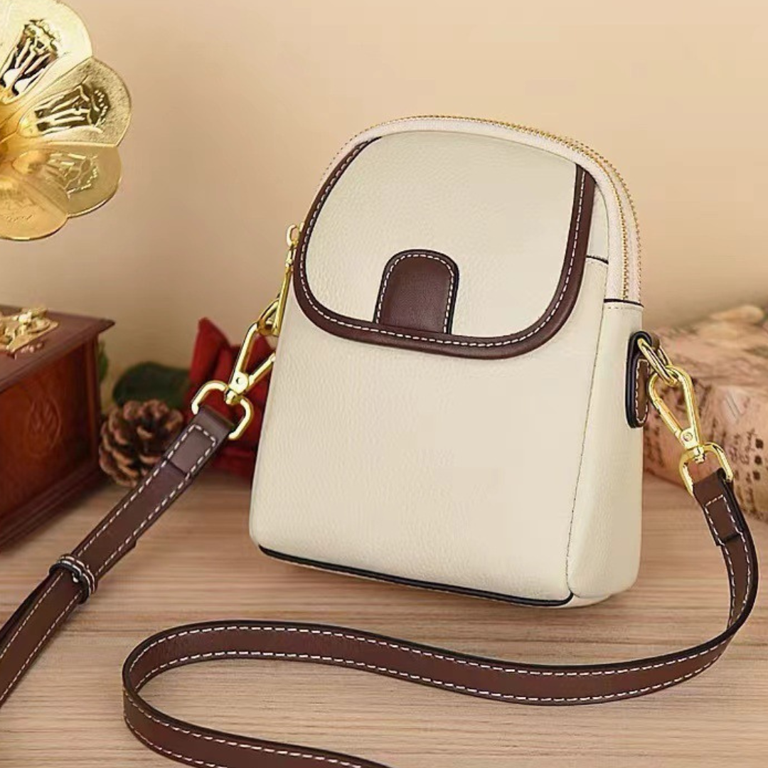 Bolsa de Ombro Luxury Original: Feita em Couro