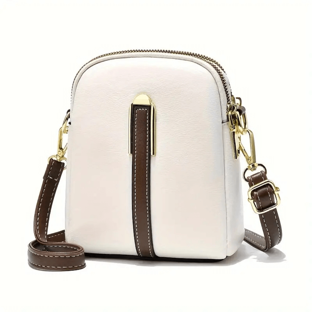 Bolsa de Ombro Lessy Original: Feita em Couro