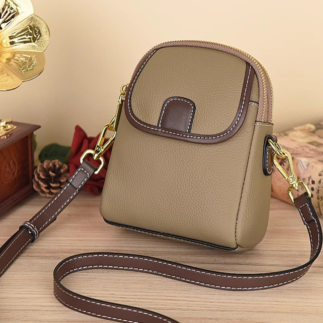 Bolsa de Ombro Luxury Original: Feita em Couro